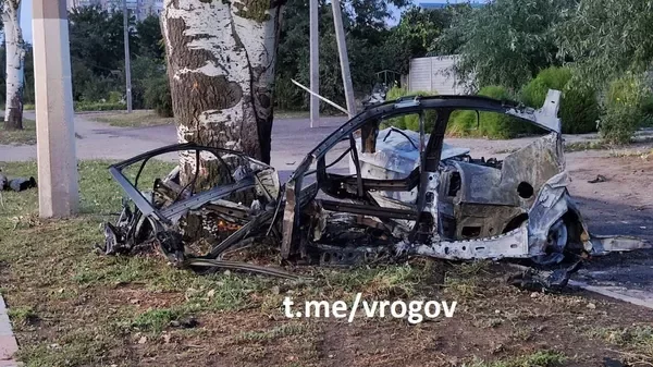 Власти Мелитополя сообщили о гибели украинского диверсанта при подрыве автомобиля