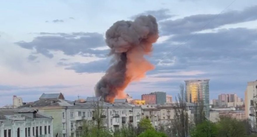 Взрывы в центре Киева