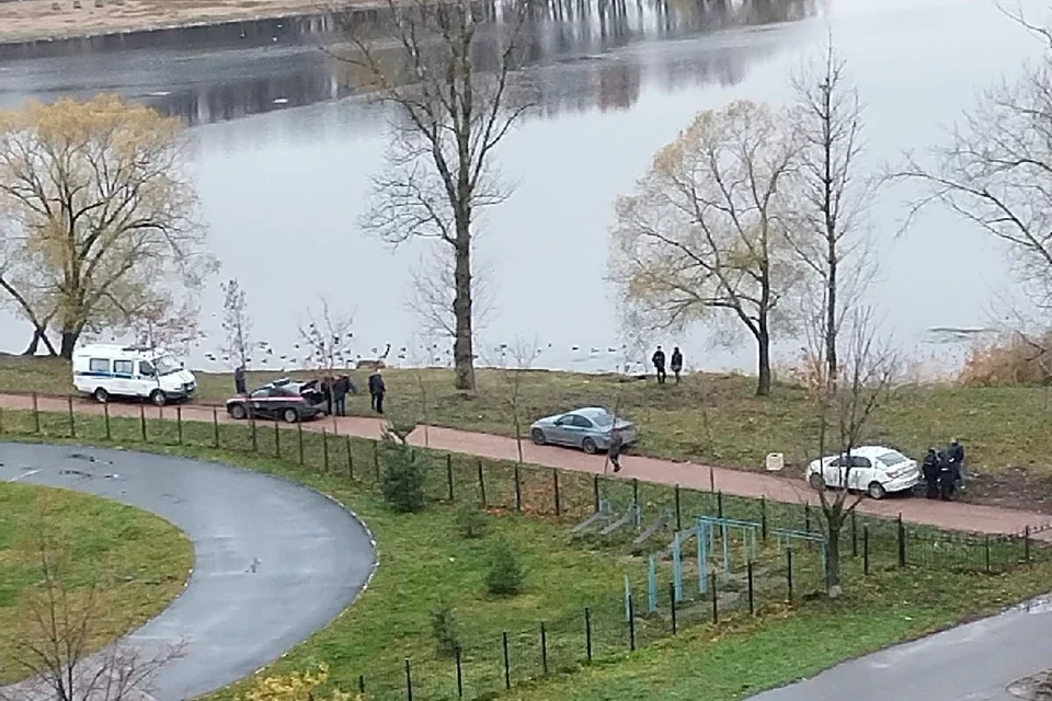 В Петербурге во время очистки пруда нашли черную сумку с отрезанными женскими ногами