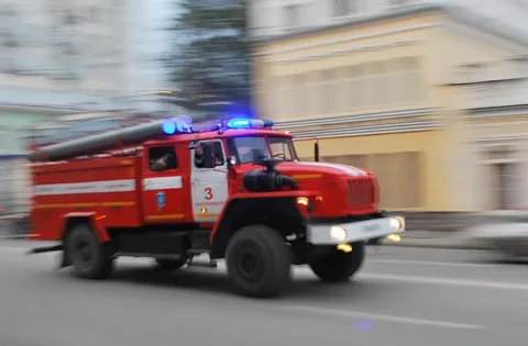 В центре Москвы произошел пожар в усадьбе Лопухиных