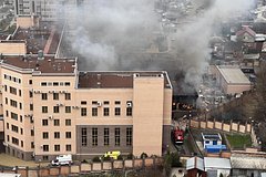 Возгорание ГСМ стало причиной взрыва в погрануправлении в Ростовской области