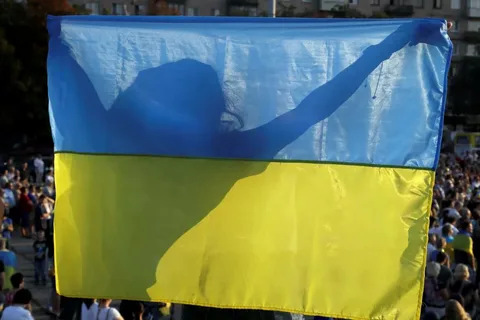 В Берлине перестал действовать запрет на украинский флаг 9 Мая и остался для флага России